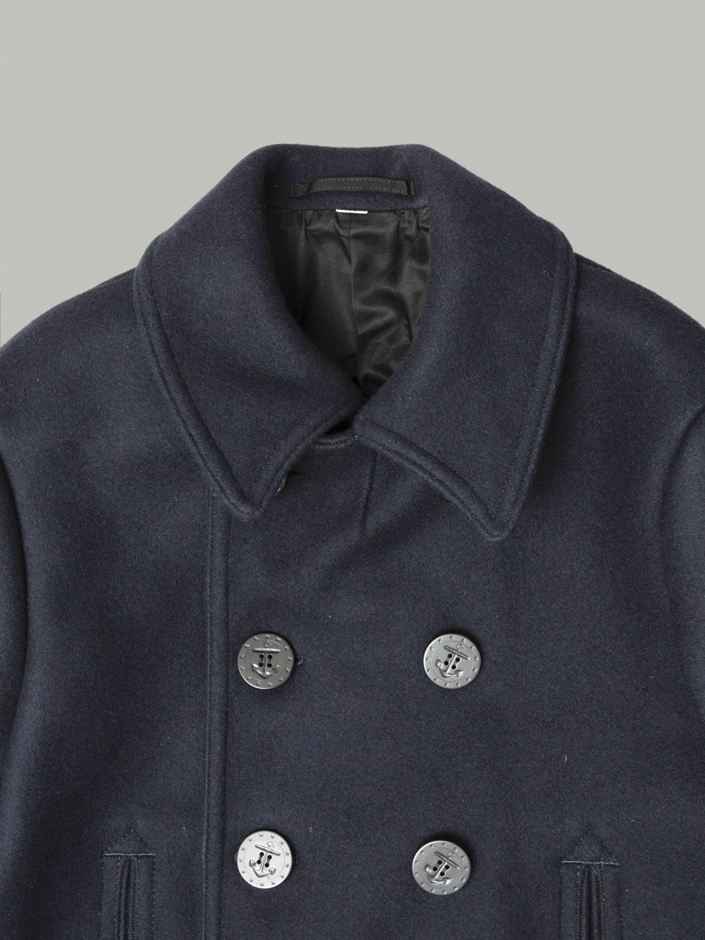 Buzz Ricksons BR11554 US Navy Pea Coat wool
