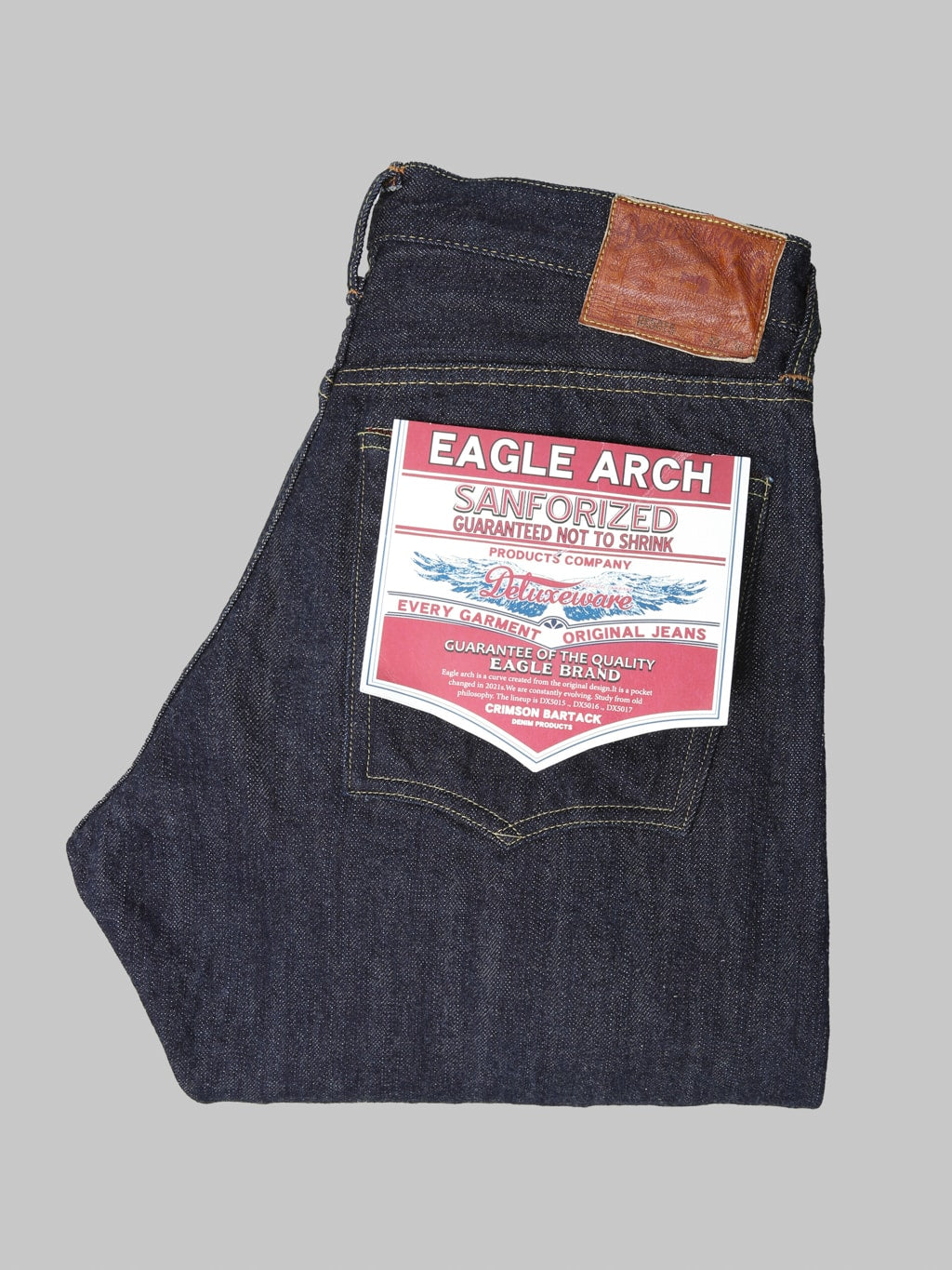 Deluxeware DX5015 15oz Regular Straight Jeans