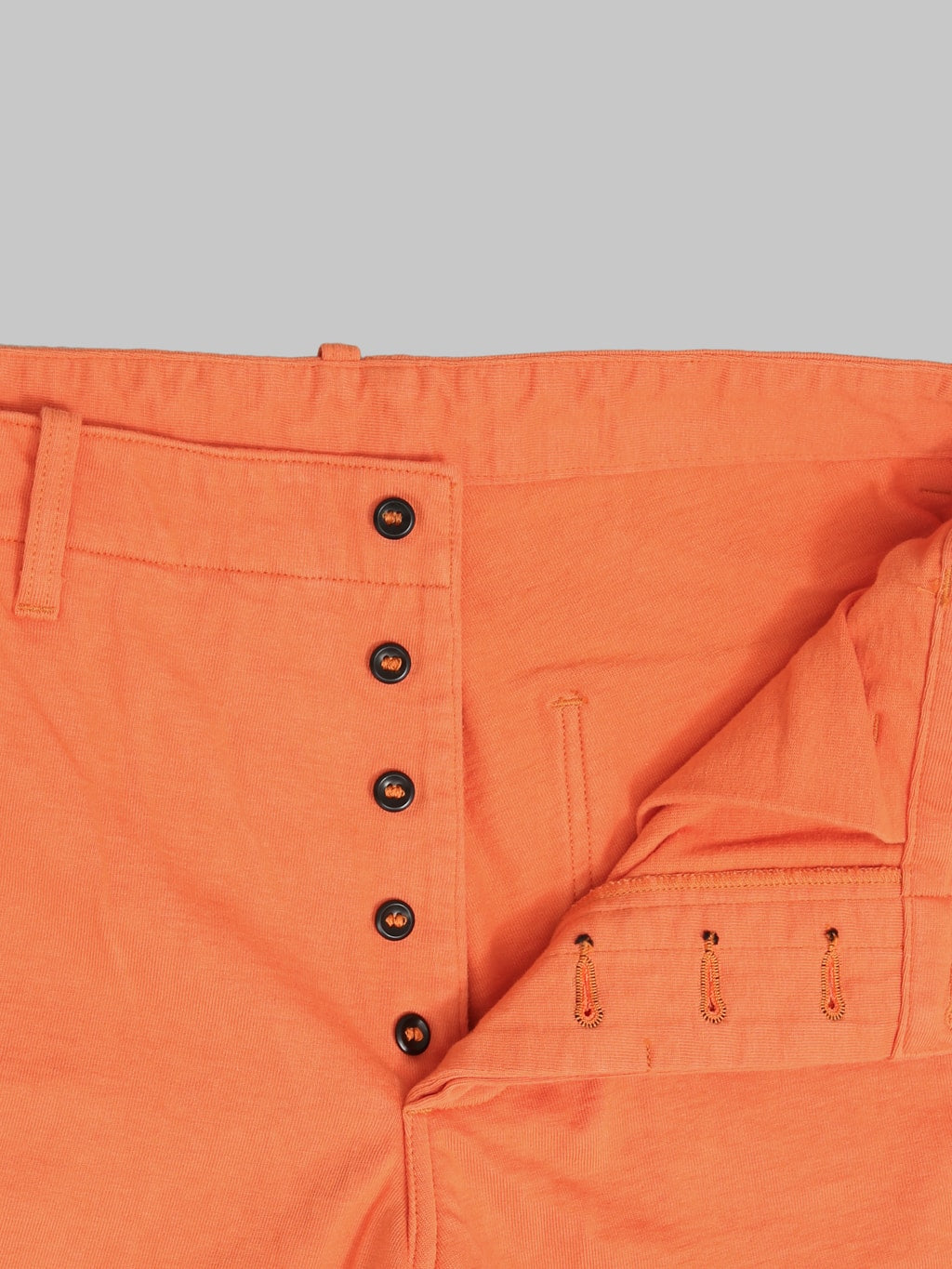 Deluxeware DX100J 12.5oz Hard Knit Shorts Texas Orange