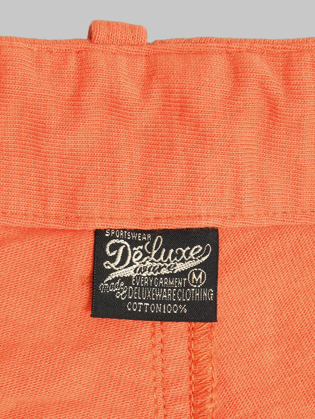 Deluxeware DX100J 12.5oz Hard Knit Shorts Texas Orange