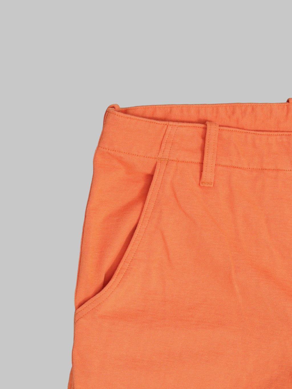 Deluxeware DX100J 12.5oz Hard Knit Shorts Texas Orange