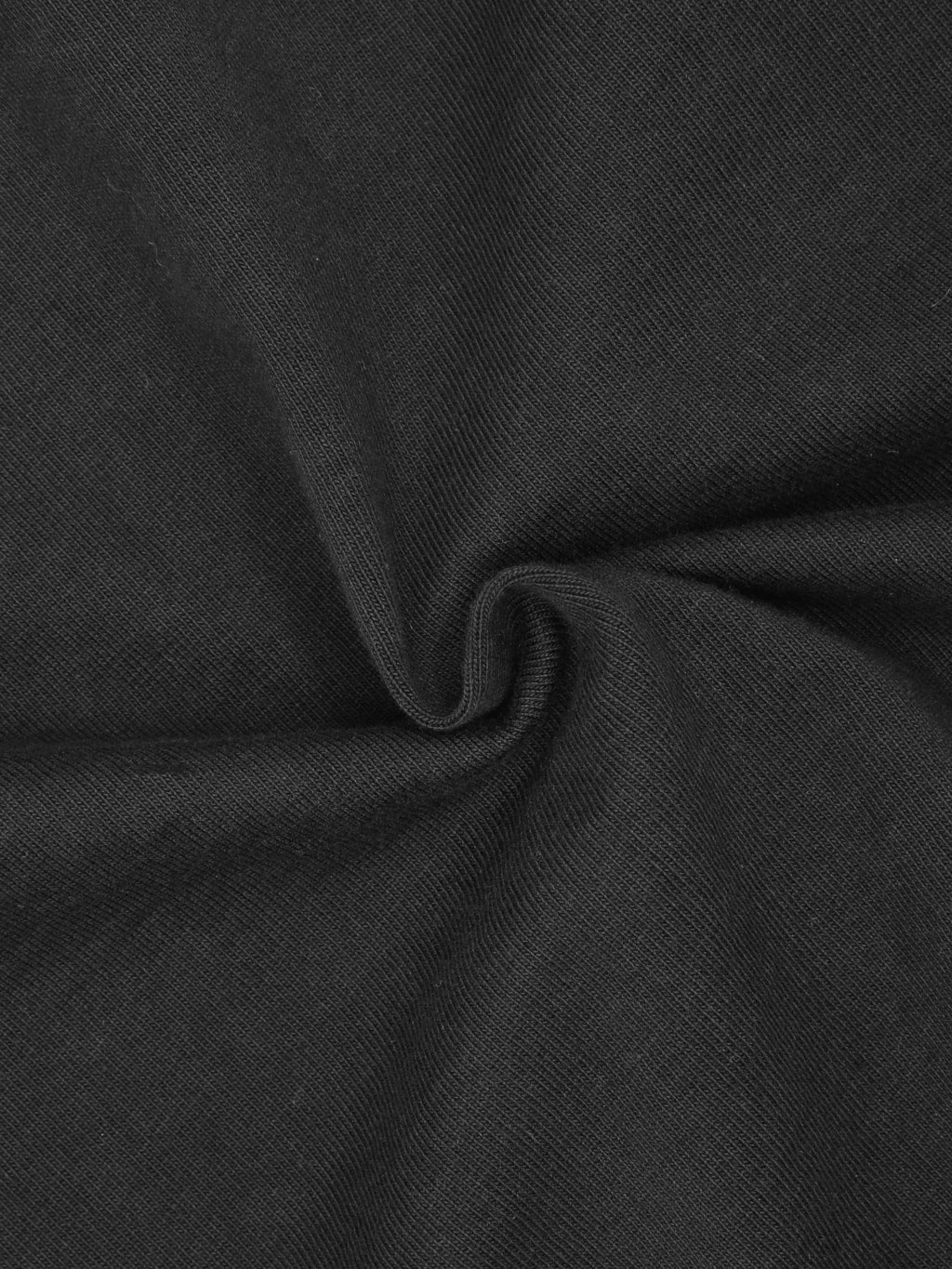 Deluxeware Heavyweight Loopwheeled TShirt Black texture