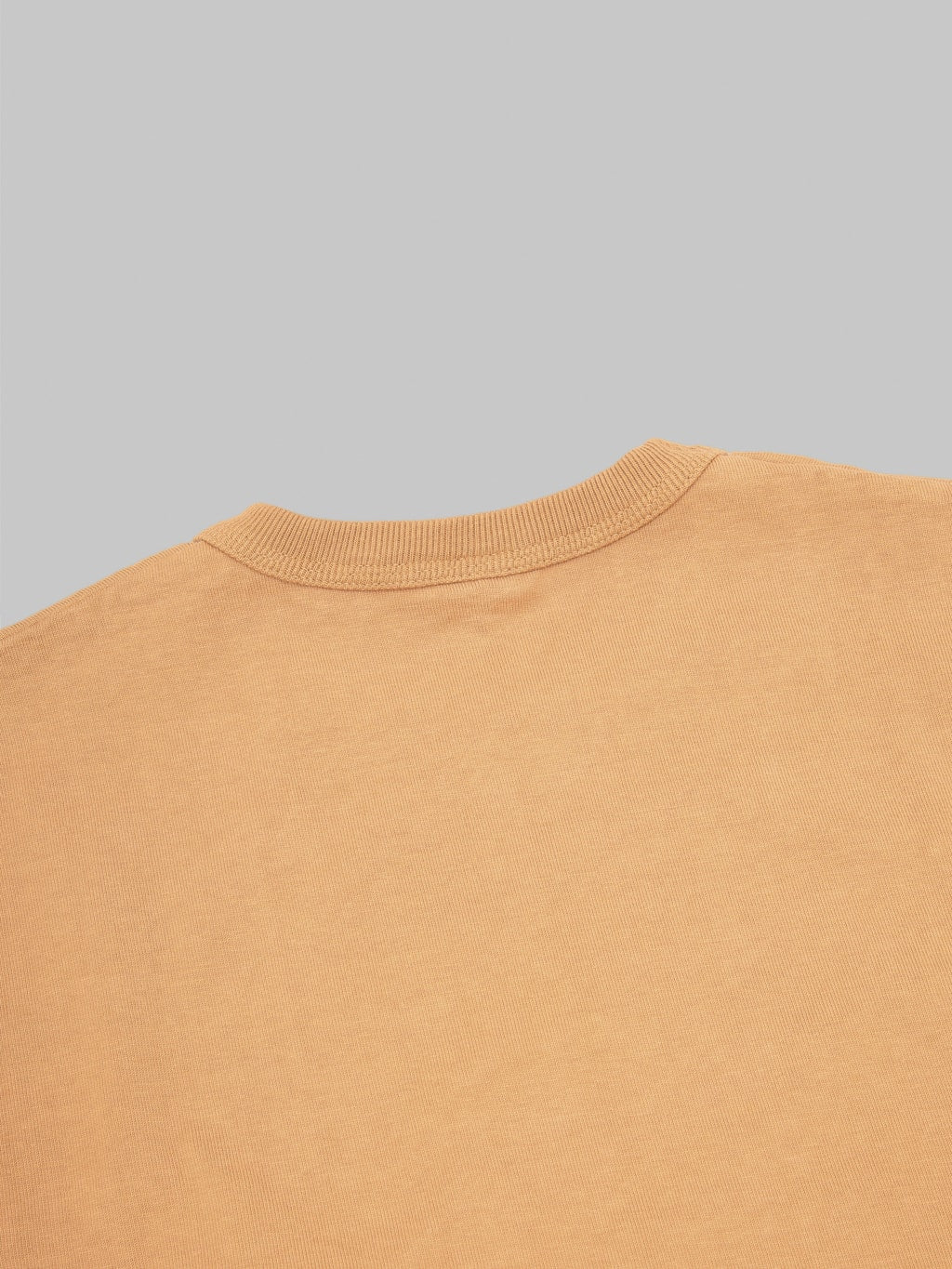 Deluxeware DXTS 00 Heavyweight Loopwheeled TShirt Gold back collar