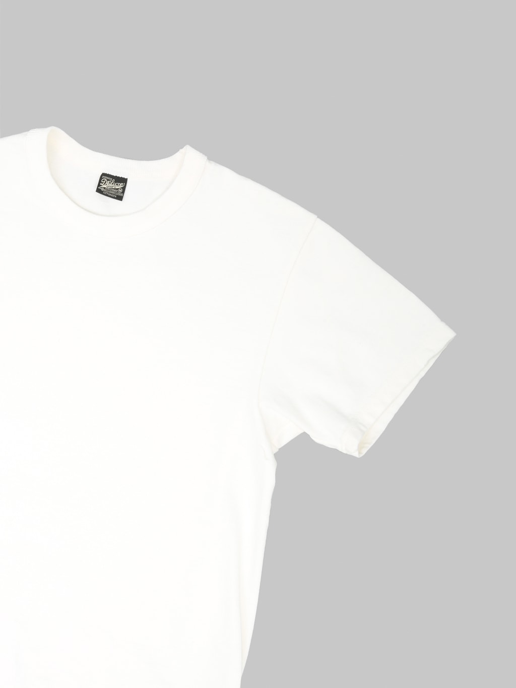 Deluxeware DXTS00 Heavyweight Loopwheeled TShirt Red sleeve