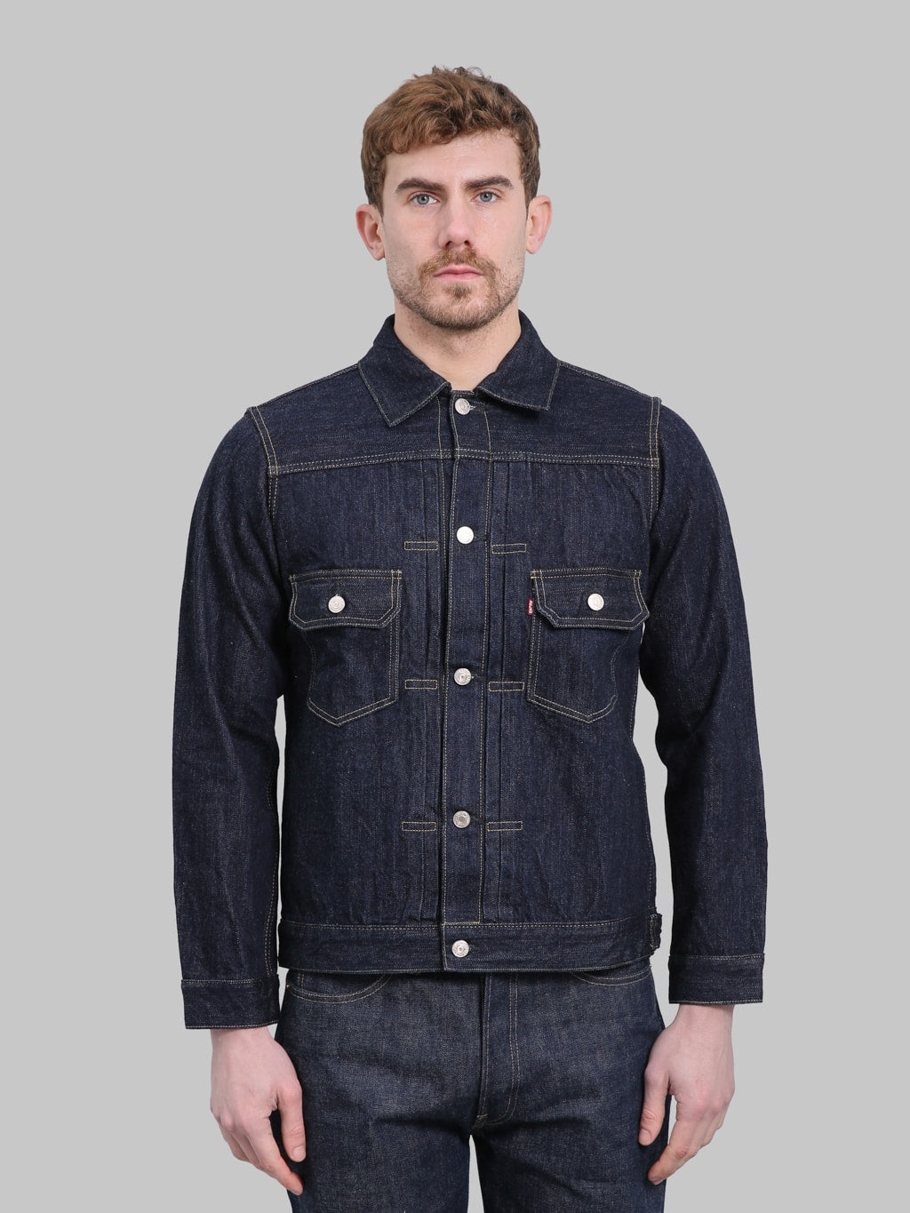 echeveria / Aged Denim Jacket 01 サイズ2 Deluxeware Second Model 15oz Rogue Denim Jacket Type II | Japan