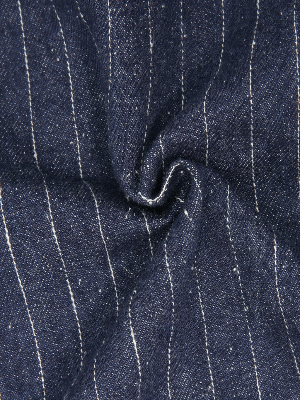 Deluxeware 7630A 20th Anniversary Wabash Indigo Denim Nel Shirt fabric