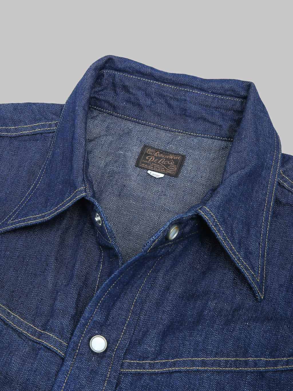 Deluxeware 7500 Saddle Master Indigo Shirt
