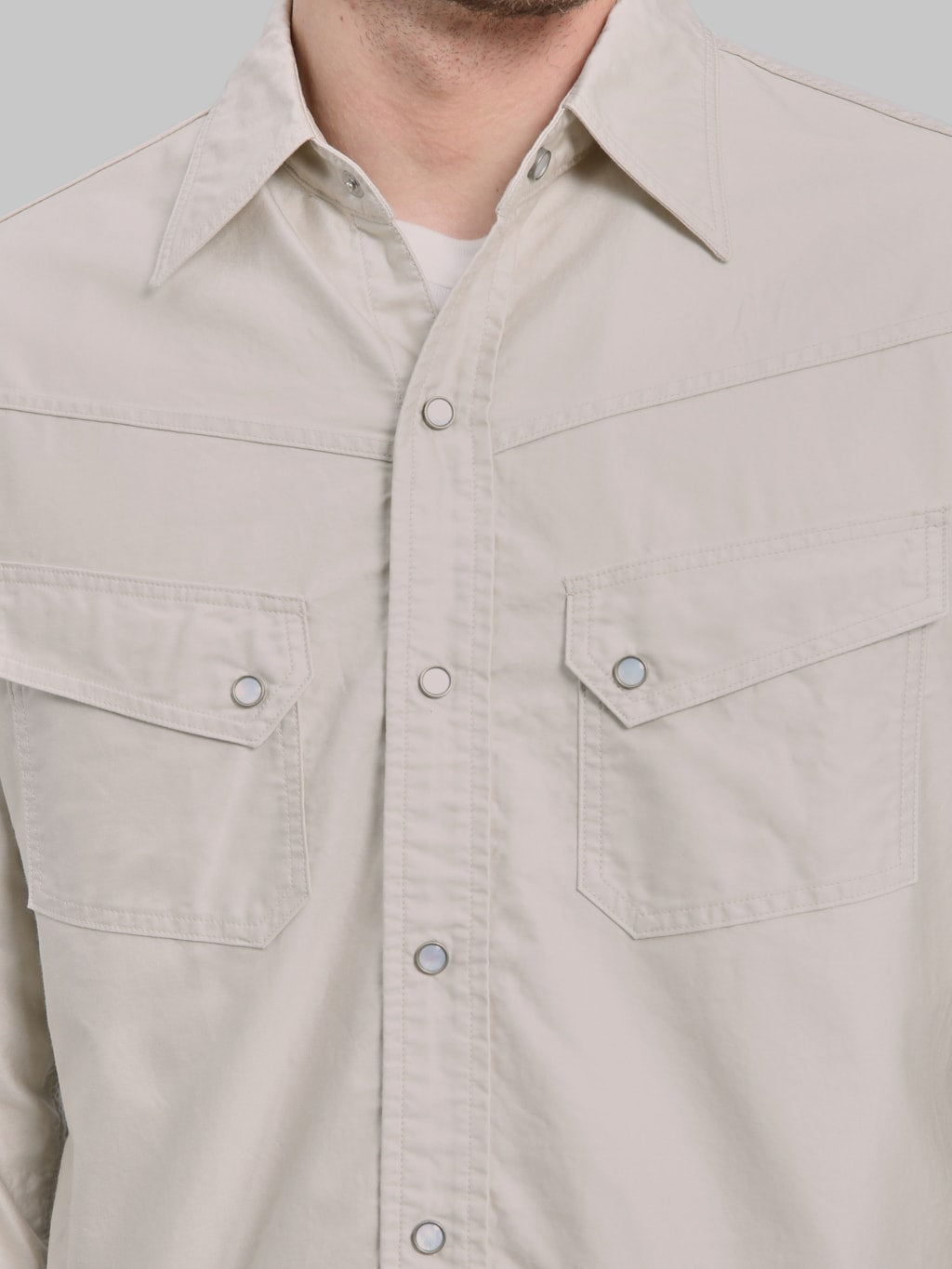 Deluxeware 7501 Northerner Shirt Grey Ivory