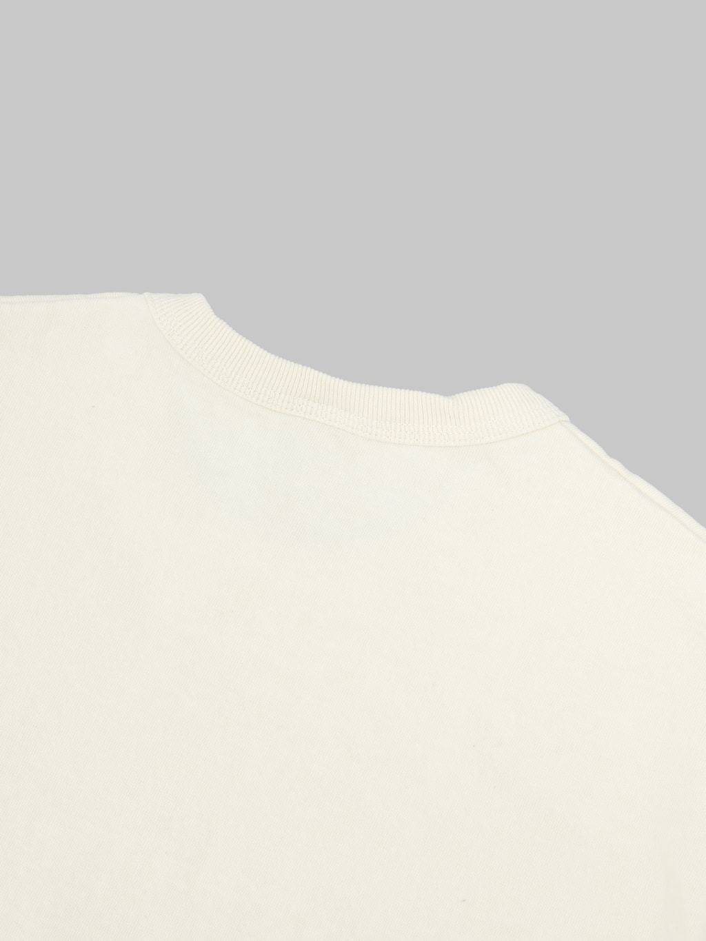 Deluxeware DXTS00 12.5oz Heavyweight Loopwheeled TShirt Ash Yellow stitching