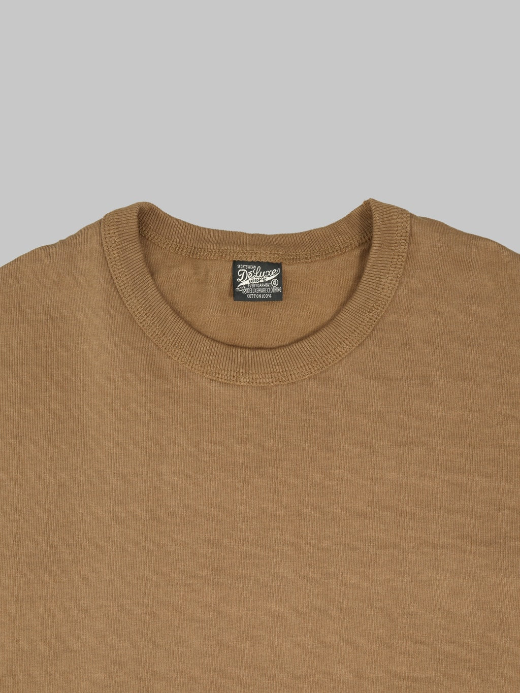 Deluxeware DXTS-00 12.5oz Heavyweight Loopwheeled T-Shirt Dd Mustard