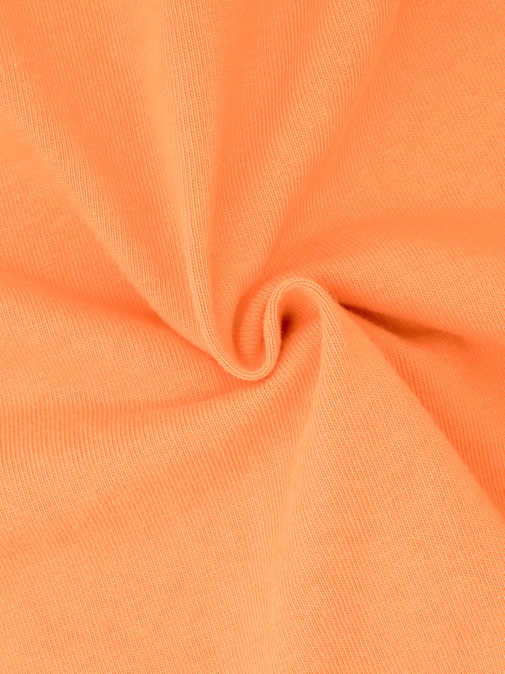 Deluxeware DXTS00 Heavyweight Loopwheeled TShirt Texas Orange cotton fabric