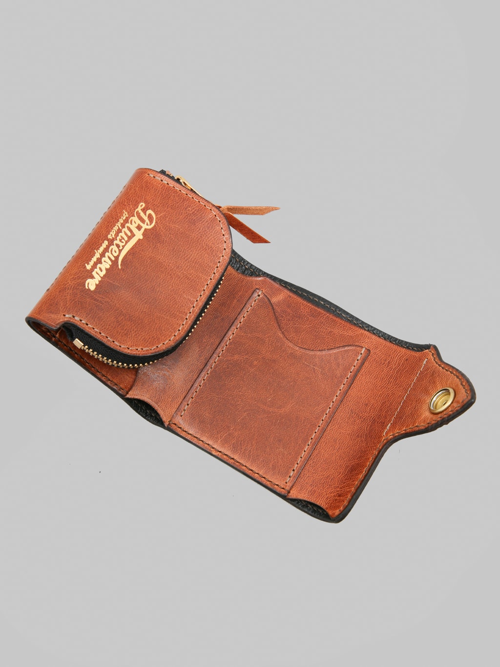 Deluxeware DLW-005 Leather Wallet Camel