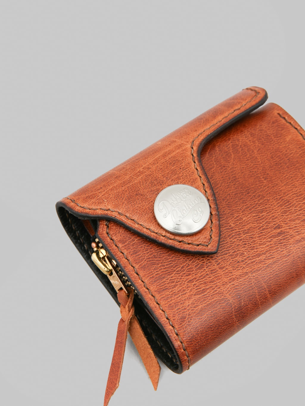 Deluxeware DLW-005 Leather Wallet Camel