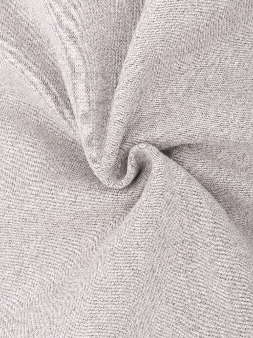 Deluxeware S101-00 Flat Seam Plain Sweatshirt Grey Beige