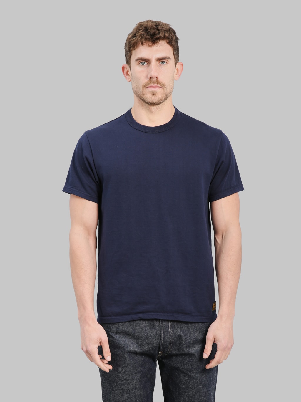 deres Étoile shirt ダークネイビー Deluxeware SDTS-00 10.5oz Loopwheeled T-Shirt | Made in Japan
