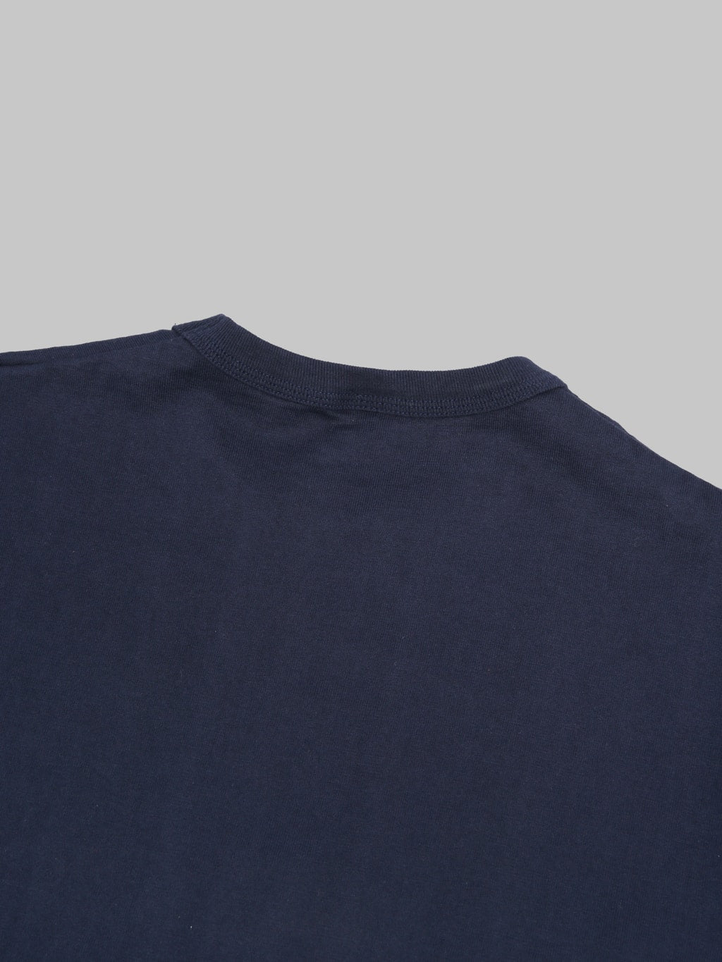Deluxeware SDTS00 10.5oz T-Shirt Foot Blue back stitching