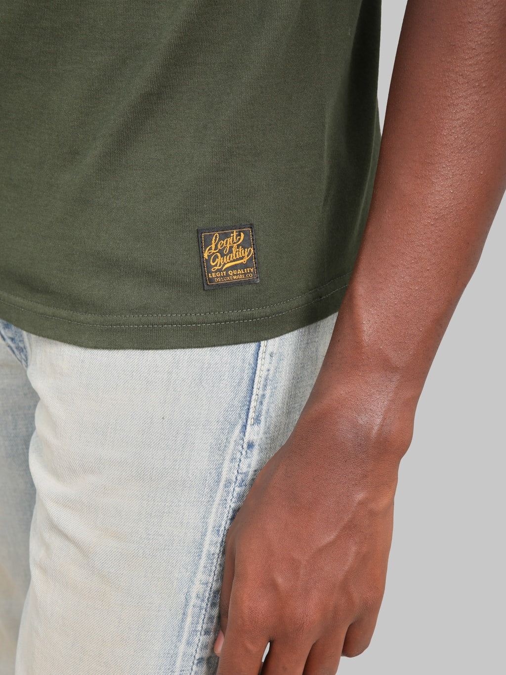 Deluxeware SDTS-00 10.5oz T-Shirt Forest Green