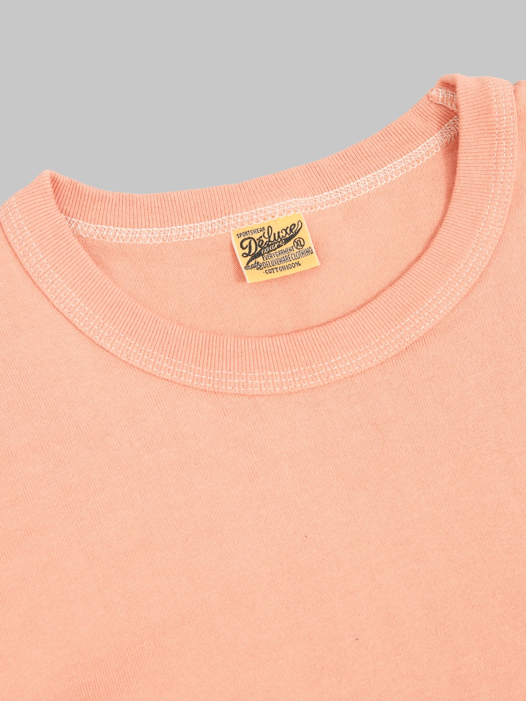 Deluxeware SDTS00 10.5oz T-Shirt Smn Pink collar