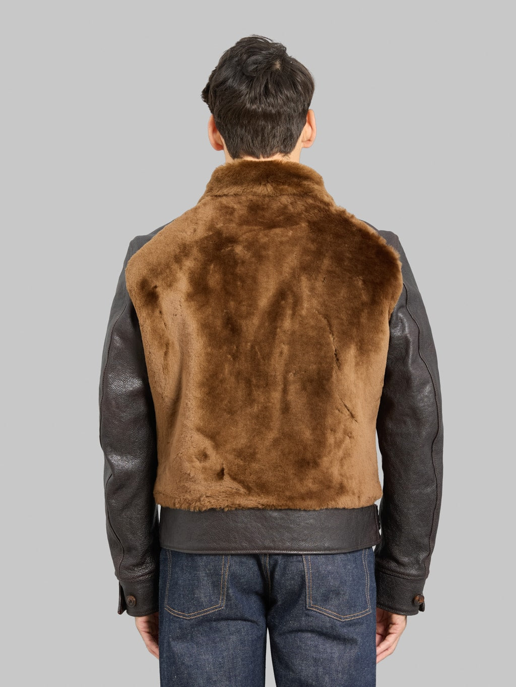 Double Helix Conductor Red Core Horsehide Black Brown back look