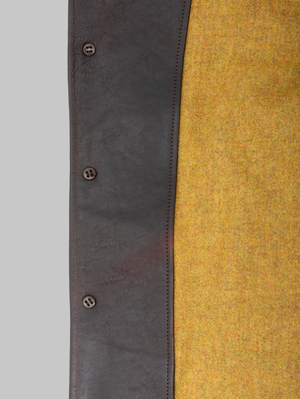 Double Helix Conductor Red Core Horsehide Black Brown interior buttons