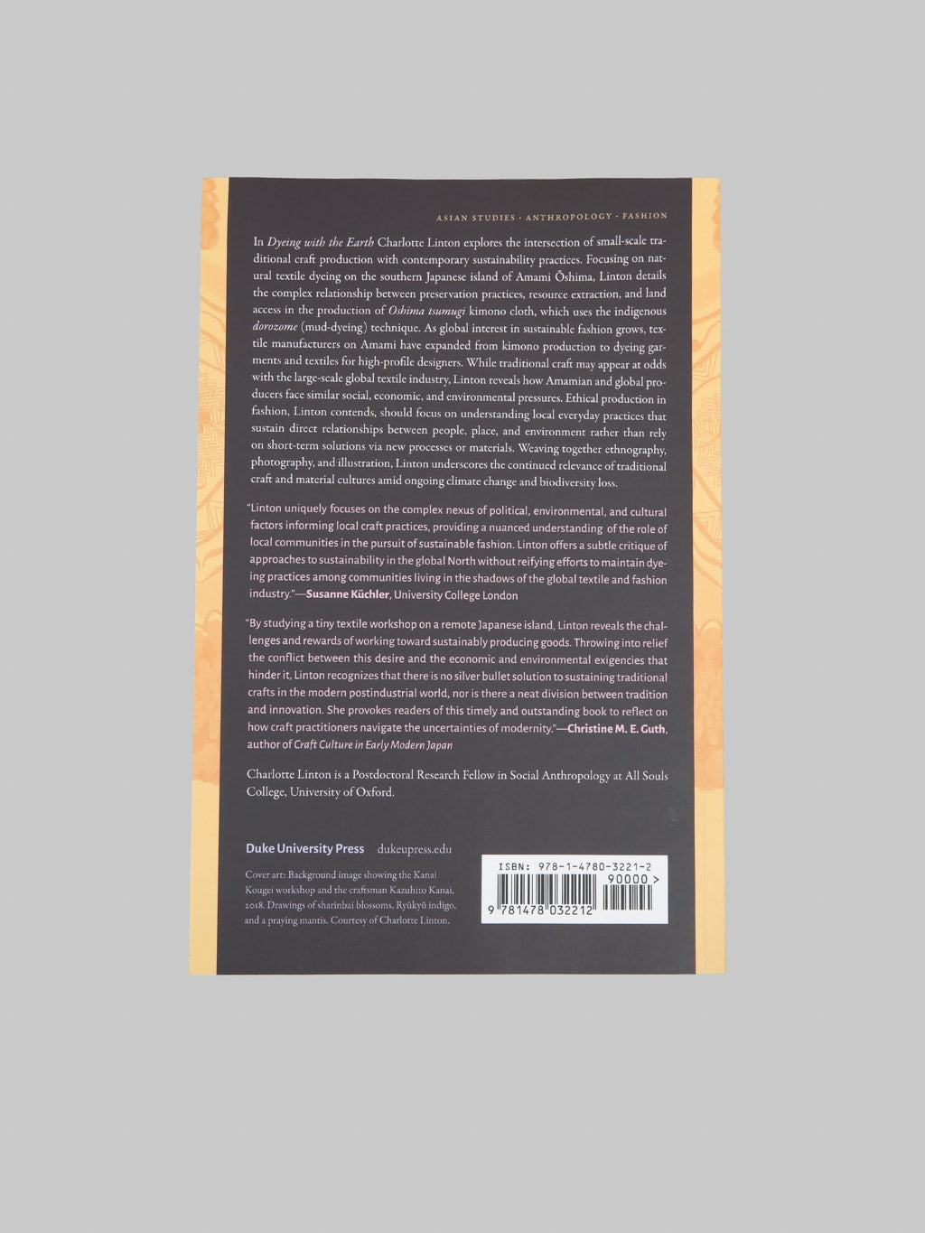 Dyeing with the Earth: Textiles,Tradition and Sustainability in Contemporary Japan