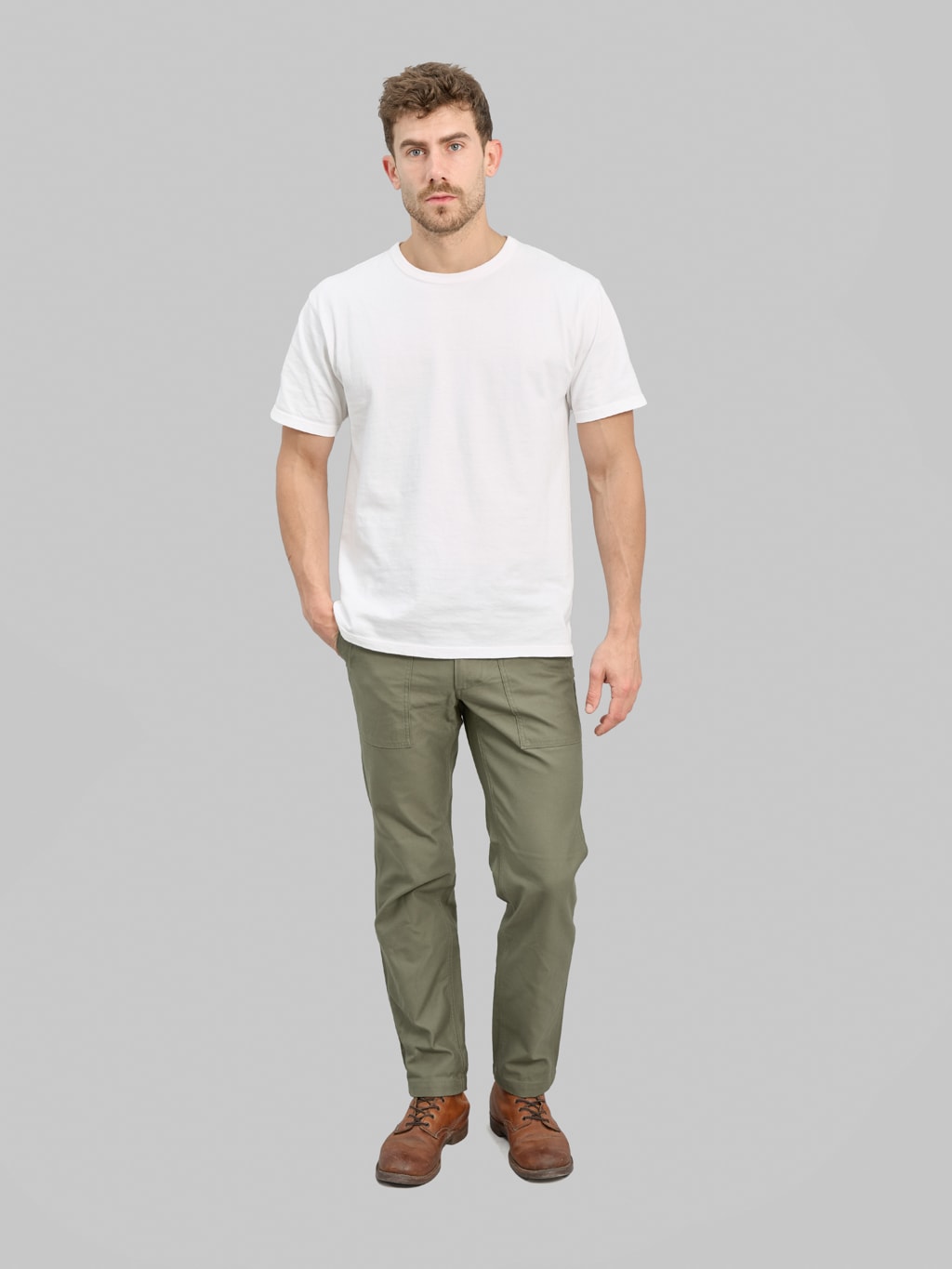 FOB Factory F0431 Baker Pants Olive