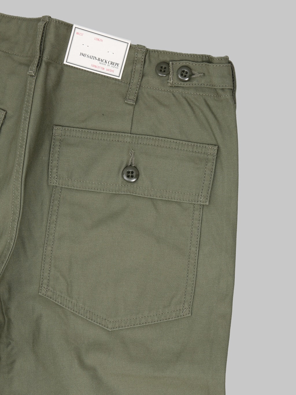 FOB Factory F0431 Baker Pants Olive