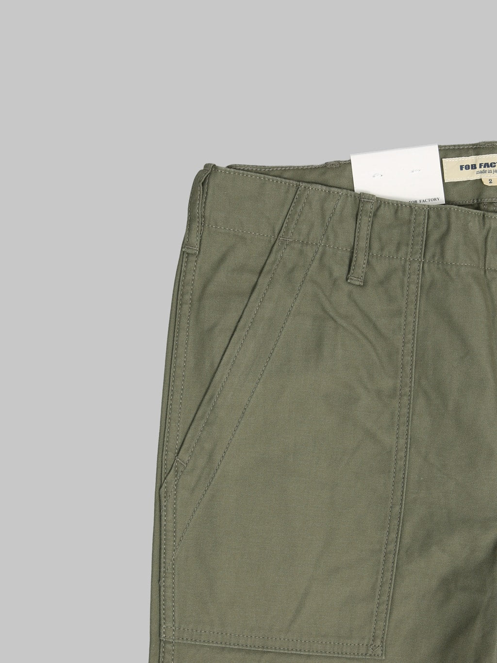 FOB Factory F0431 Baker Pants Olive