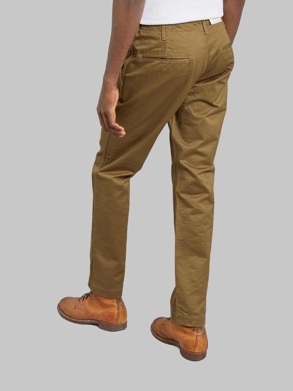 FOB Factory F0514 Narrow US Trousers Khaki