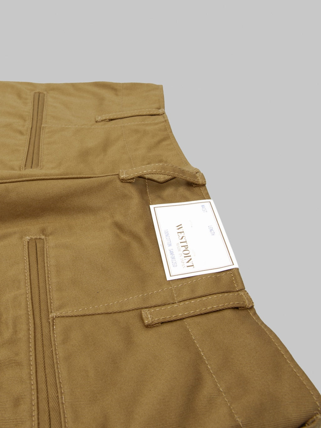 FOB Factory F0514 Narrow US Trousers Khaki