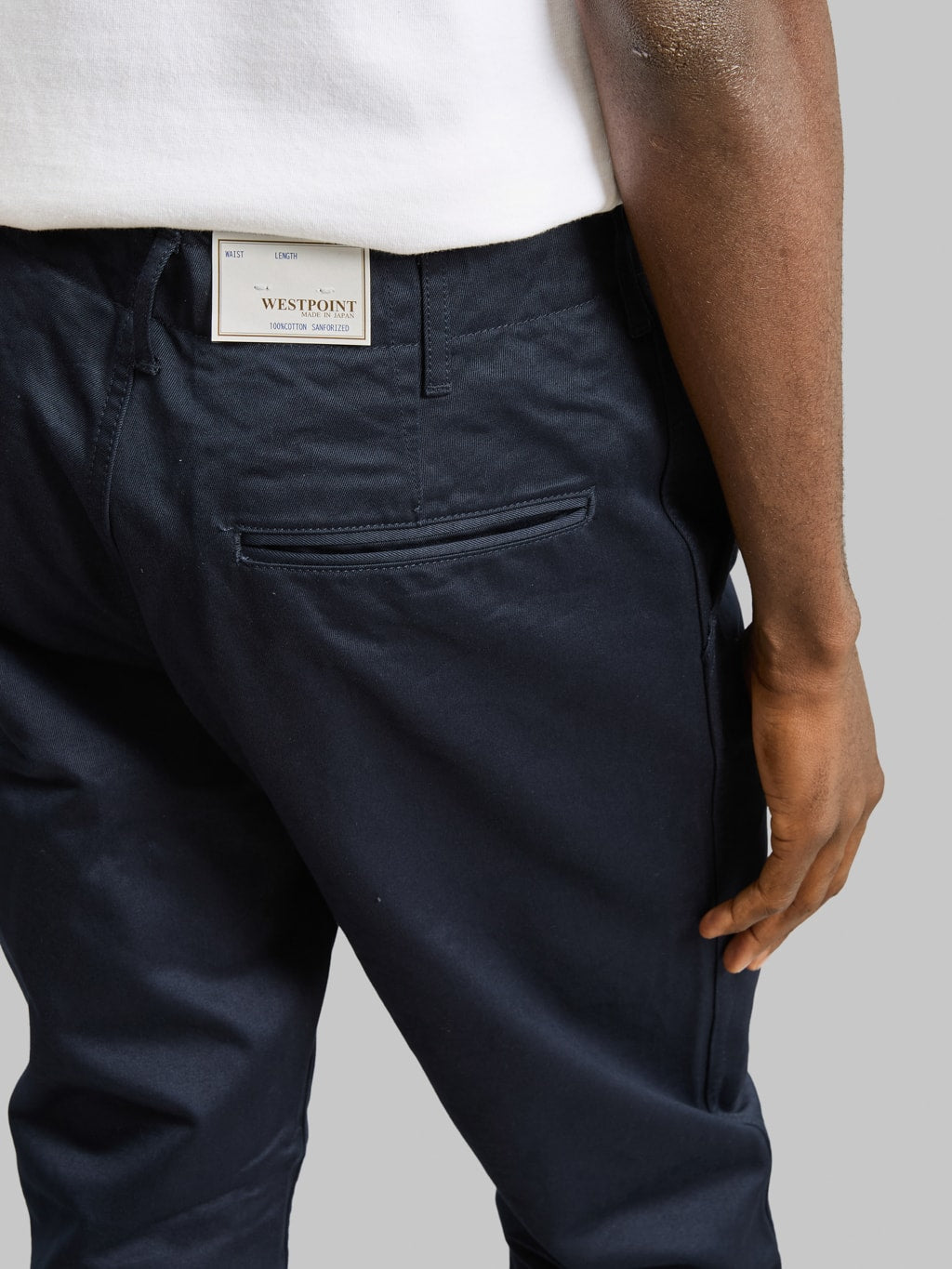FOB Factory F0514 Narrow US Trousers Navy