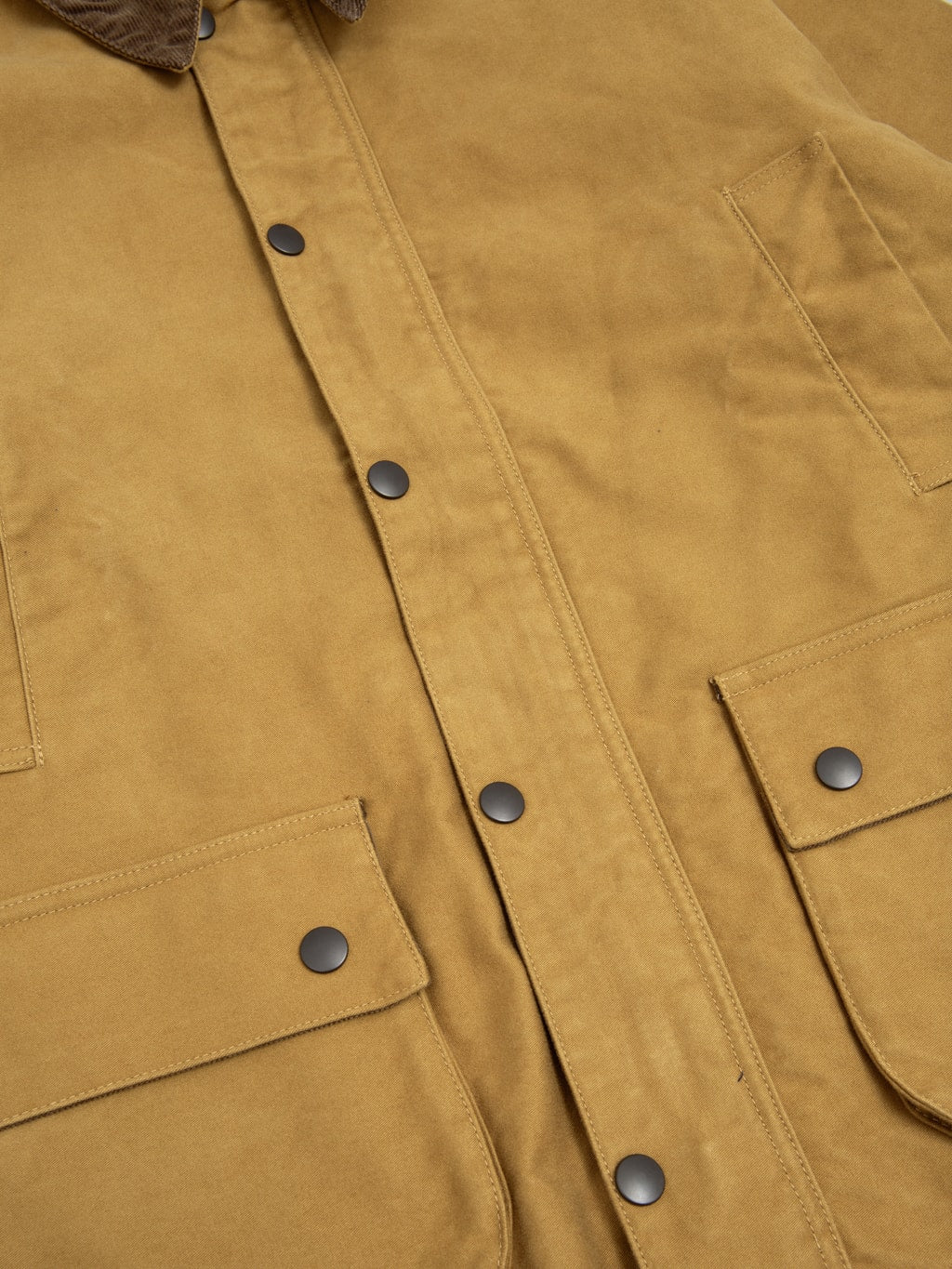 FOB Factory F2361 Moleskin Riding Jacket Khaki