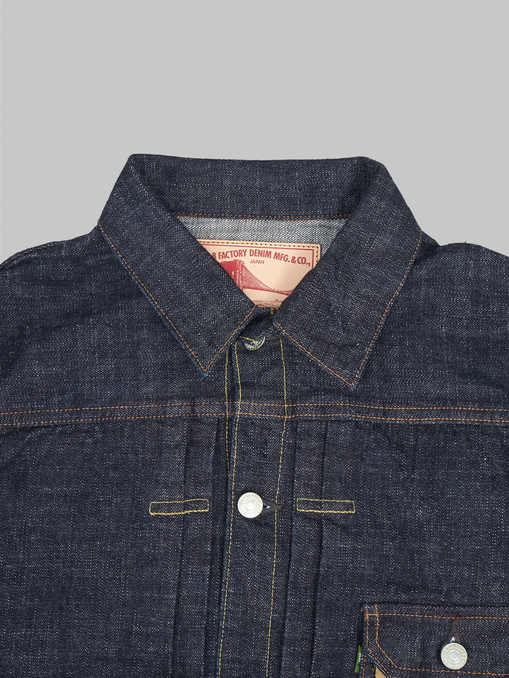 FOB Factory F2400 G3 Type I Denim Jacket - Premium Vintage Japanese ...