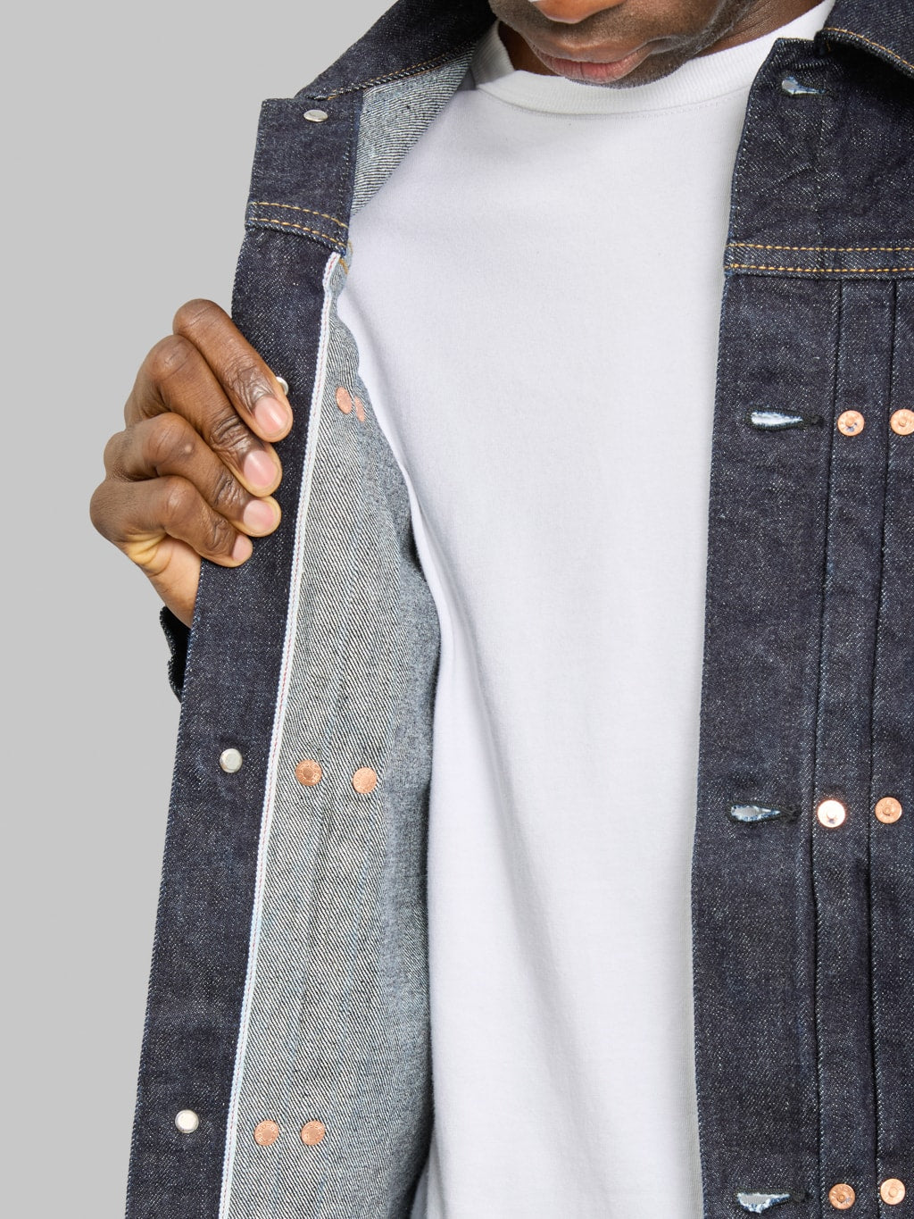 FOB Factory F2432 Garage Selvedge Denim Jacket