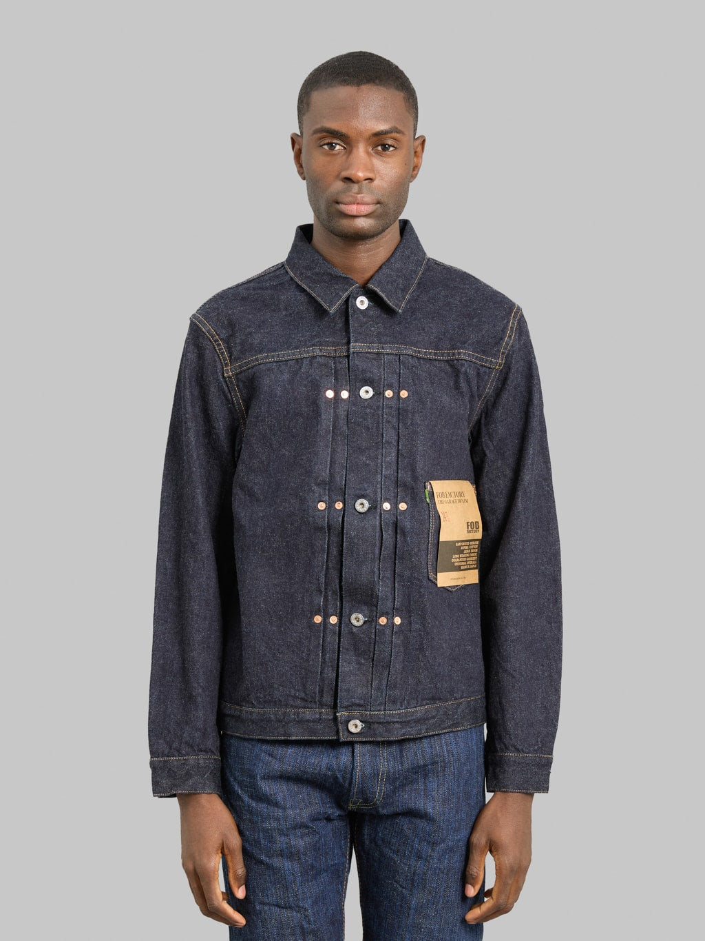 FOB Factory F2432 Garage Selvedge Denim Jacket