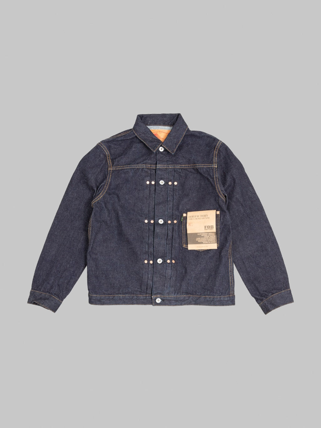 FOB Factory F2432 Garage Selvedge Denim Jacket