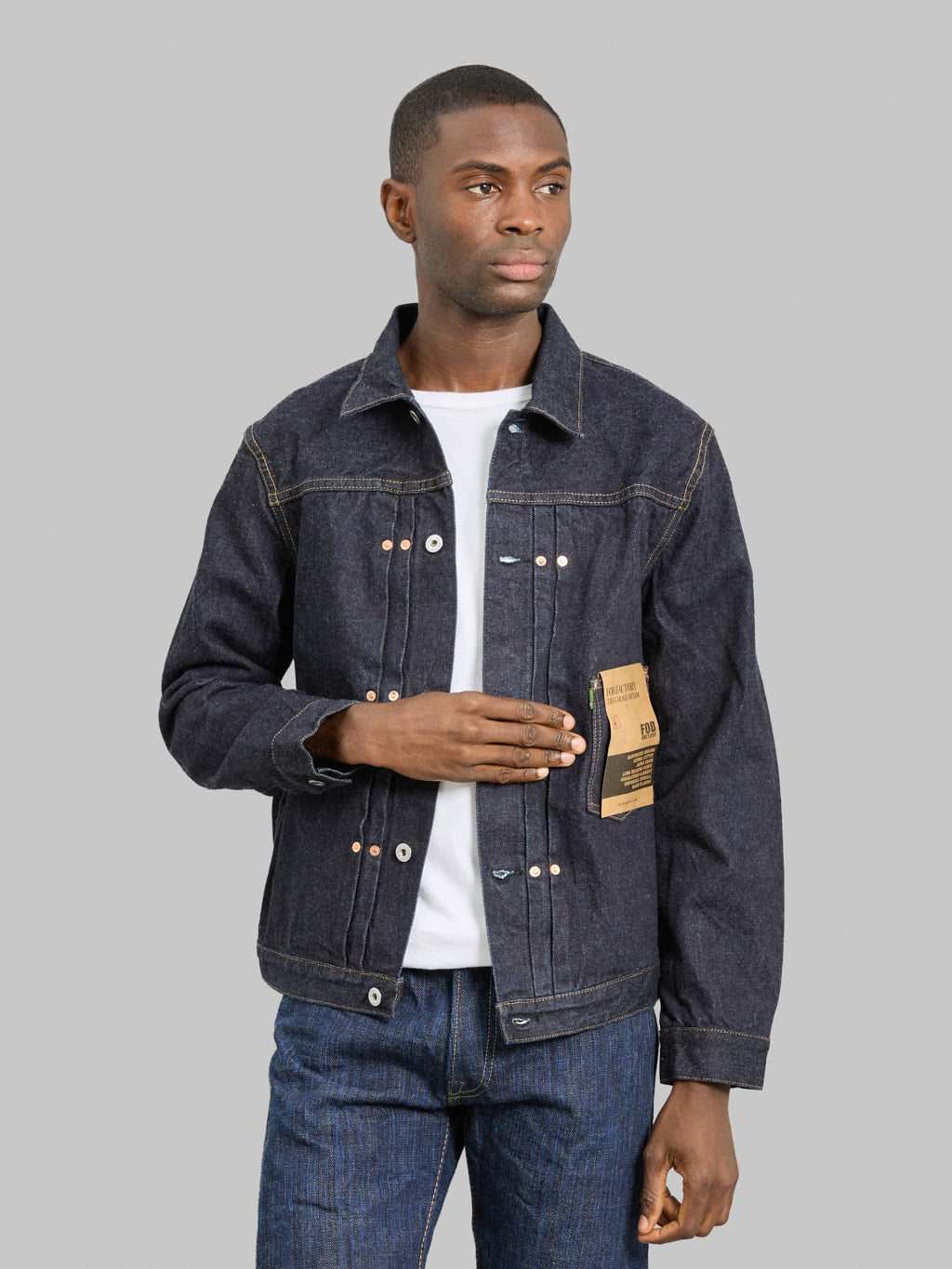 FOB Factory F2432 Garage Selvedge Denim Jacket
