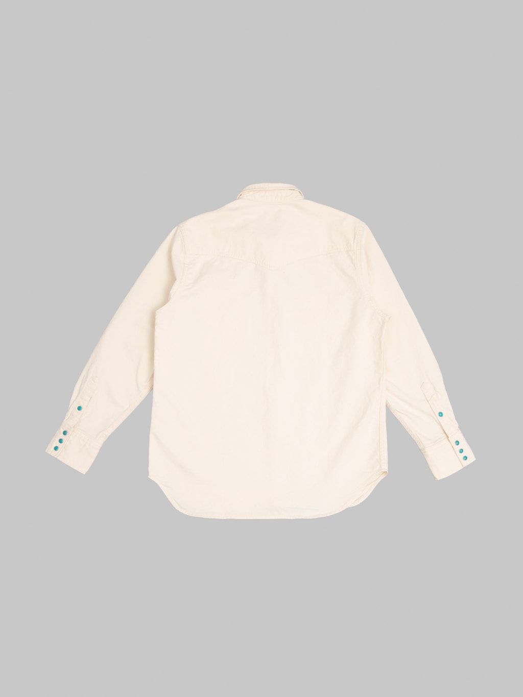 Fob Factory F3512 Western Shirt Ecru