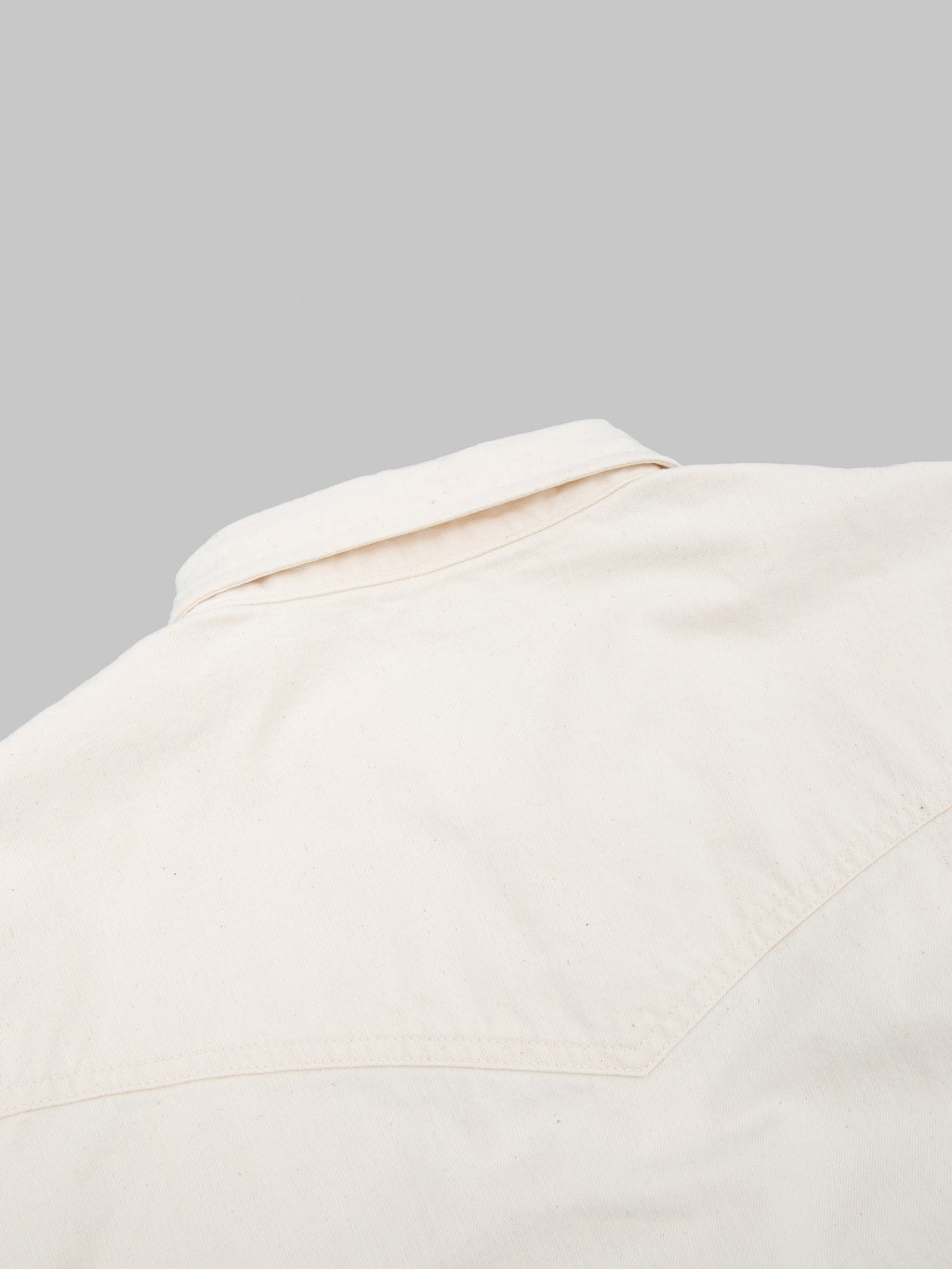 Fob Factory F3512 Western Shirt Ecru