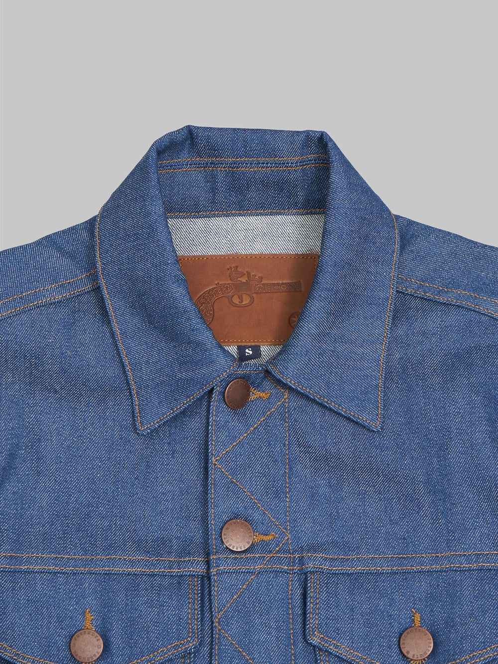 Freenote Cloth CD-1 Classic Denim Jacket – 12oz Vintage Blue Selvedge Denim