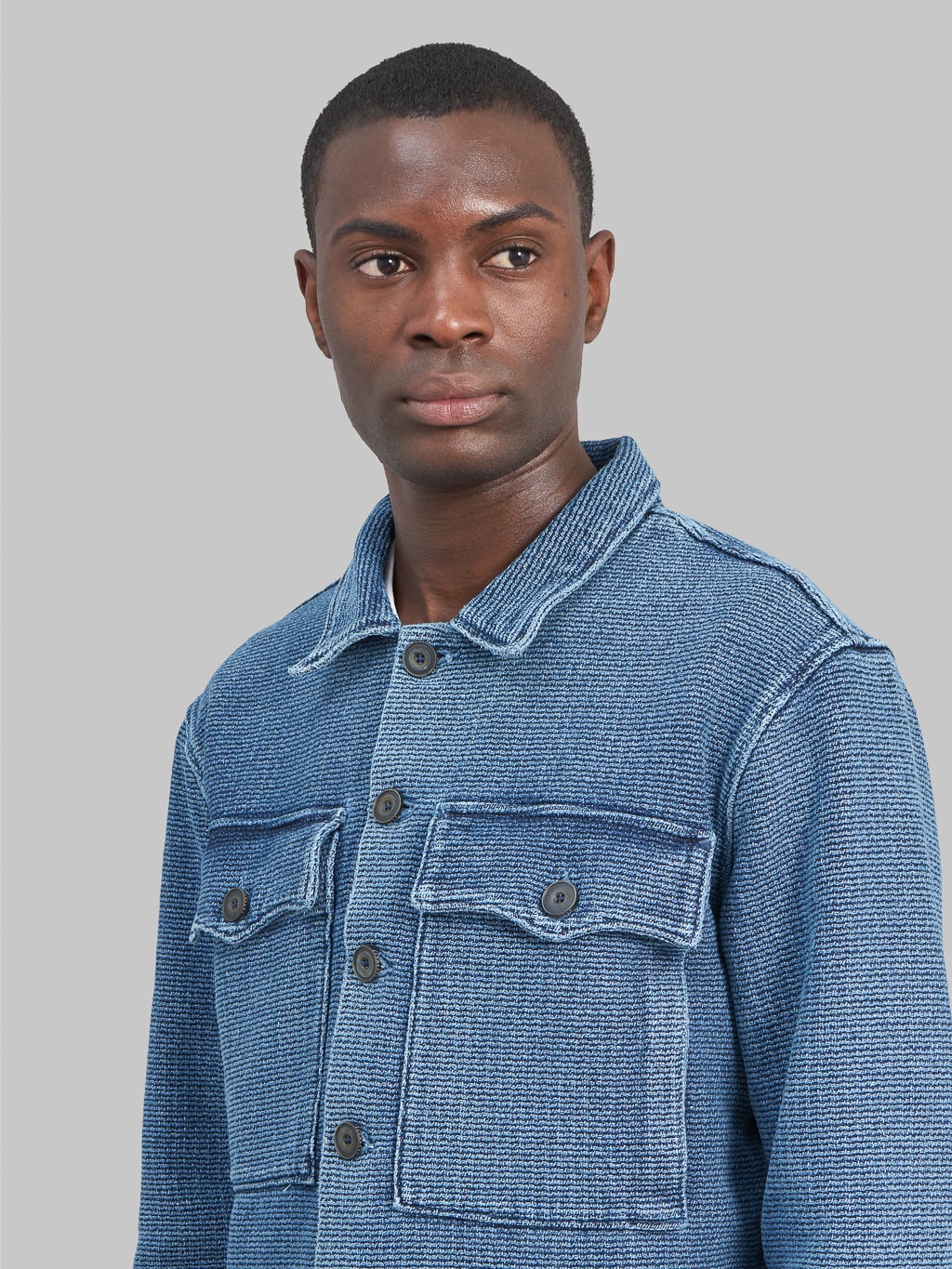 Freenote Cloth Midway Indigo Sashiko 2 Year Wash Jacket