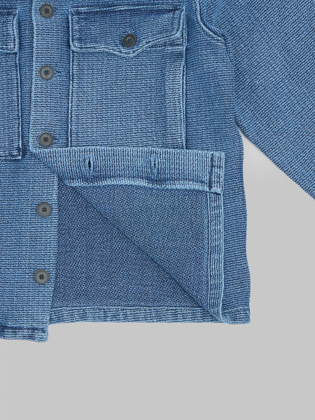 Freenote Cloth Midway Indigo Sashiko 2 Year Wash Jacket