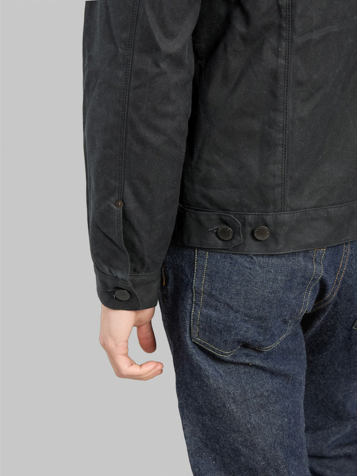 Styling Freenote Cloth Rider Jacket Freenote Cloth RJ-1 Riders Jacket Black – As Seen in Yellowstone