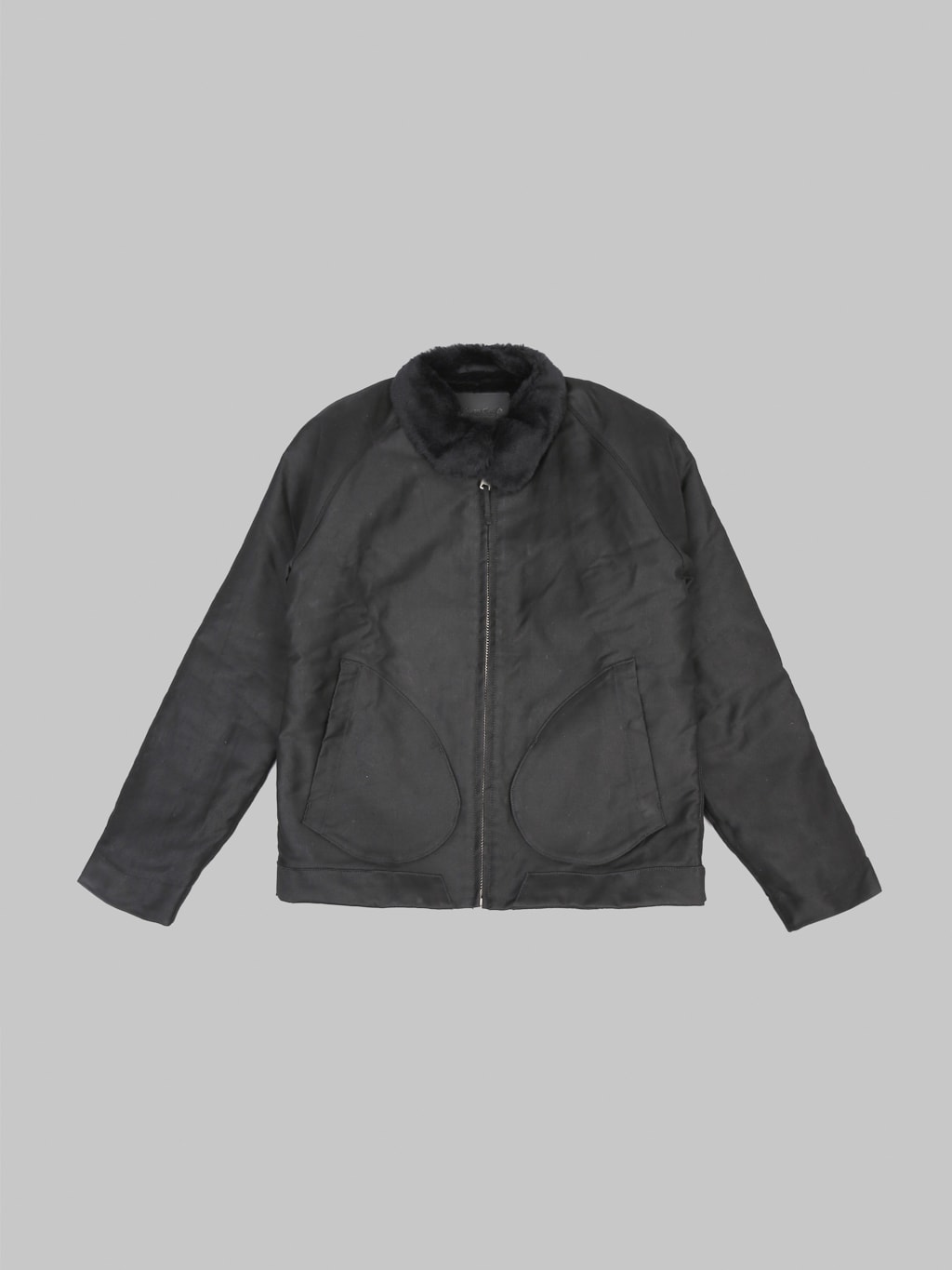 Freenote Mariner Heavy Jacket Black front