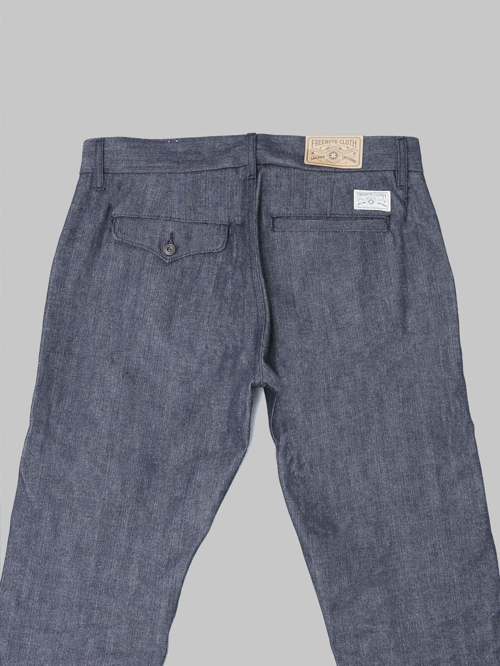 Freenote Workers Chino Slim Fit 11oz 1900 Denim back details