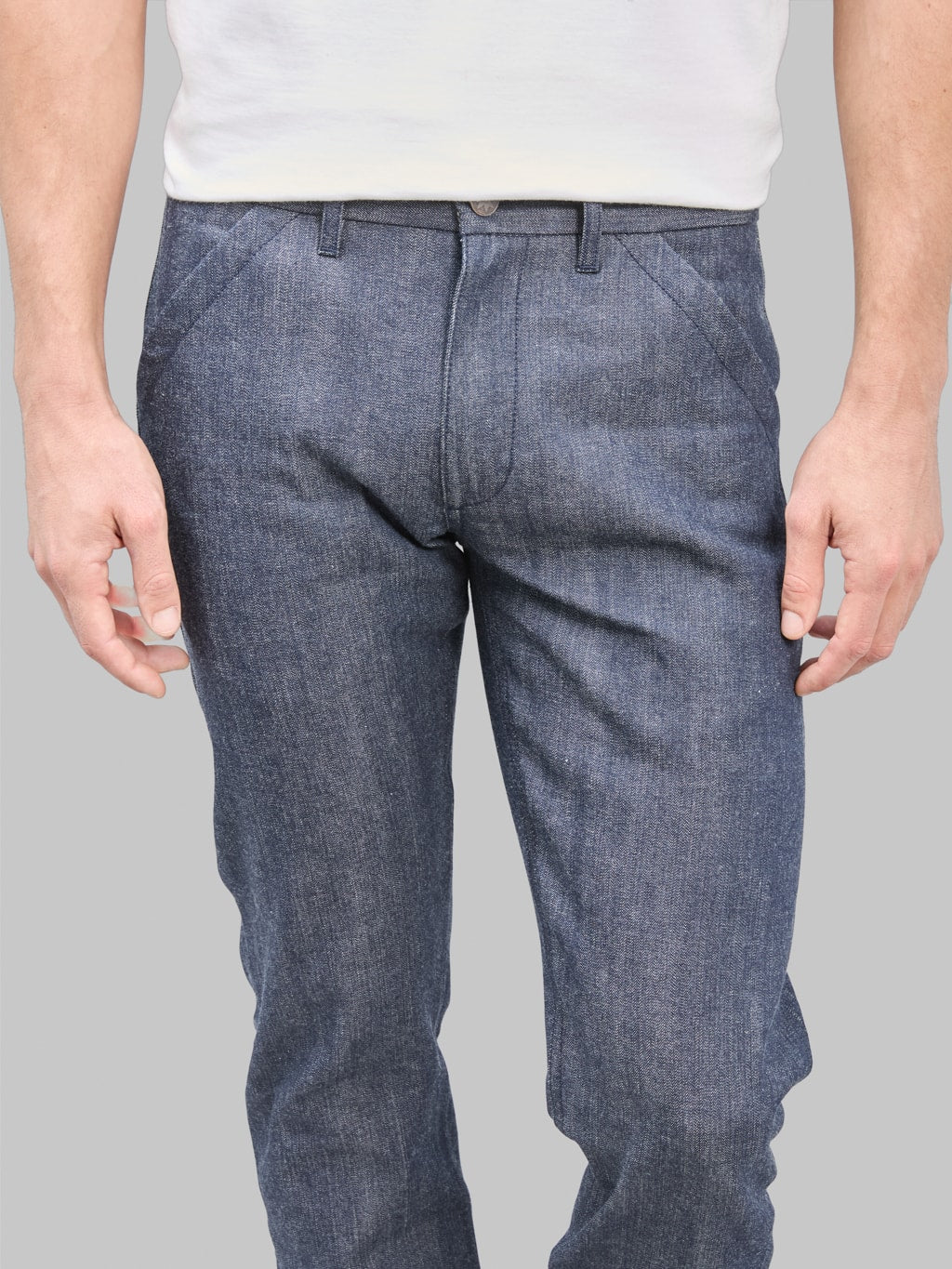 Freenote Workers Chino Slim Fit 11oz 1900 Denim waist