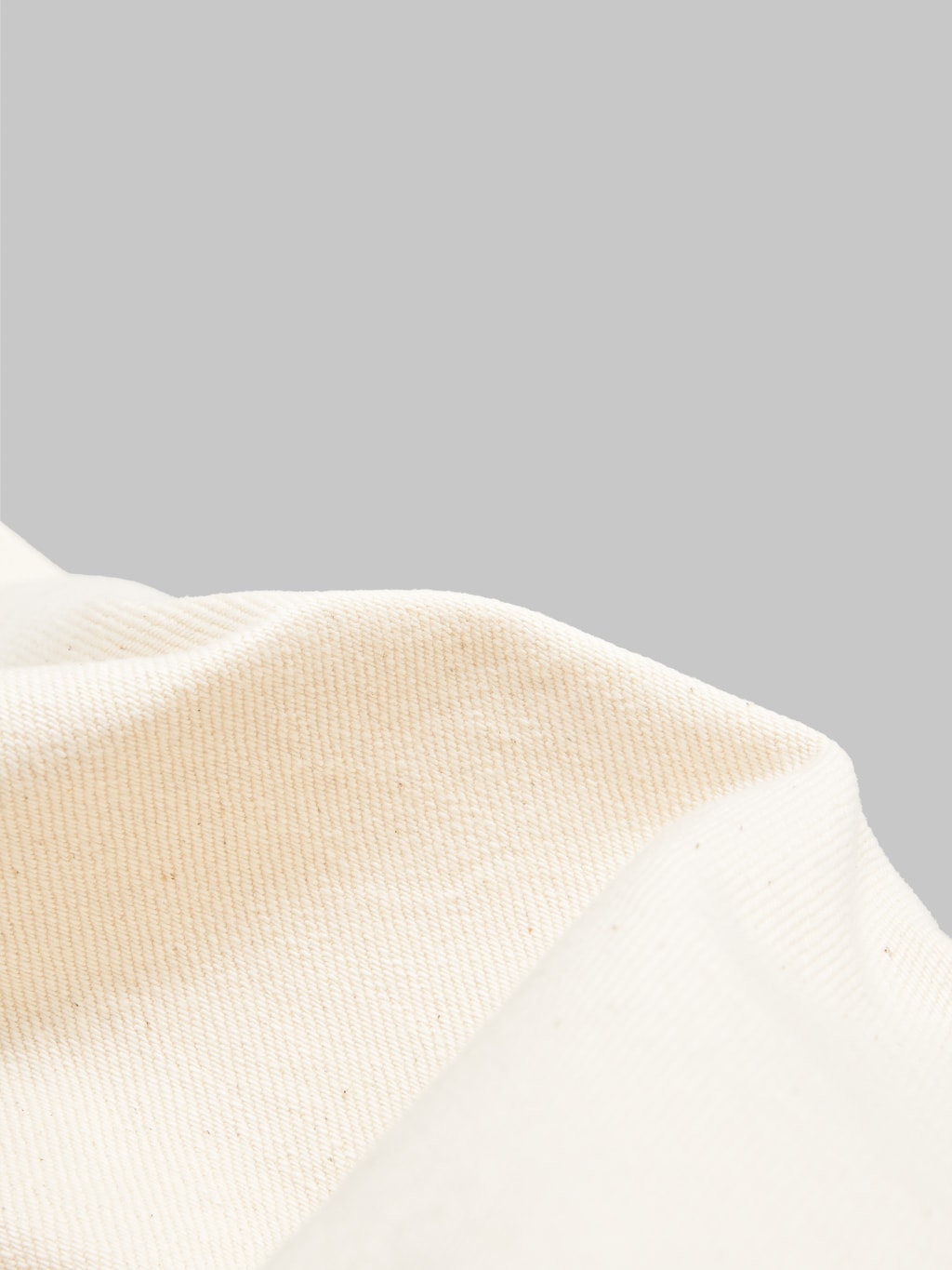 Fullcount 0105EC 13oz Ecru Selvedge Wide Straight Jeans texture