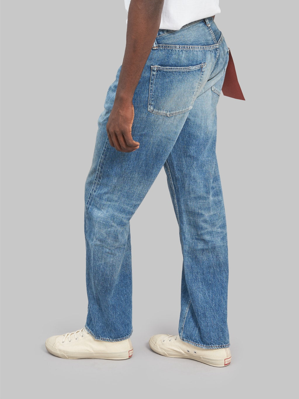 fullcount 0105ss dartford wide straight selvedge jeans fitting