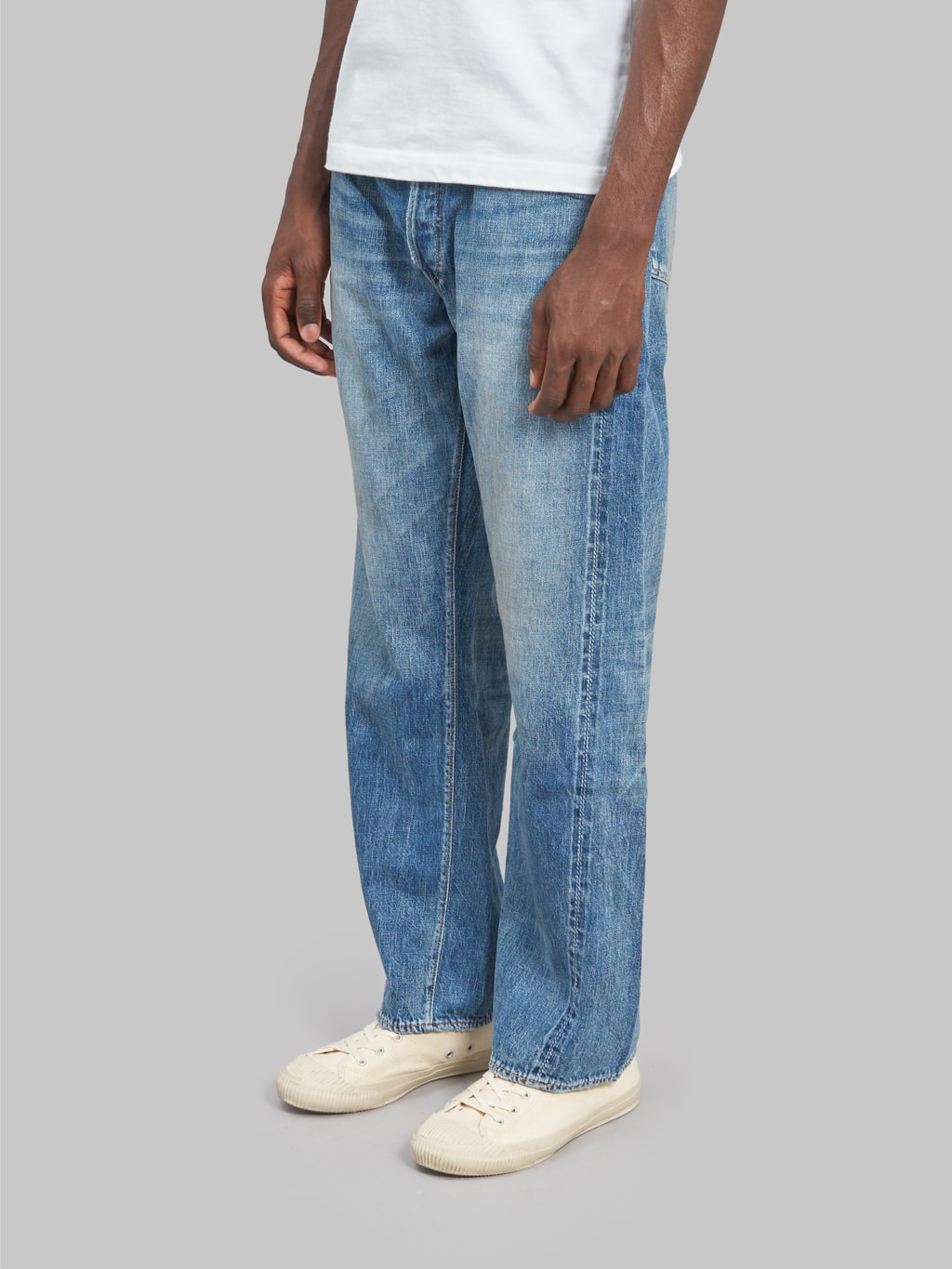 fullcount 0105ss dartford wide straight selvedge side fit