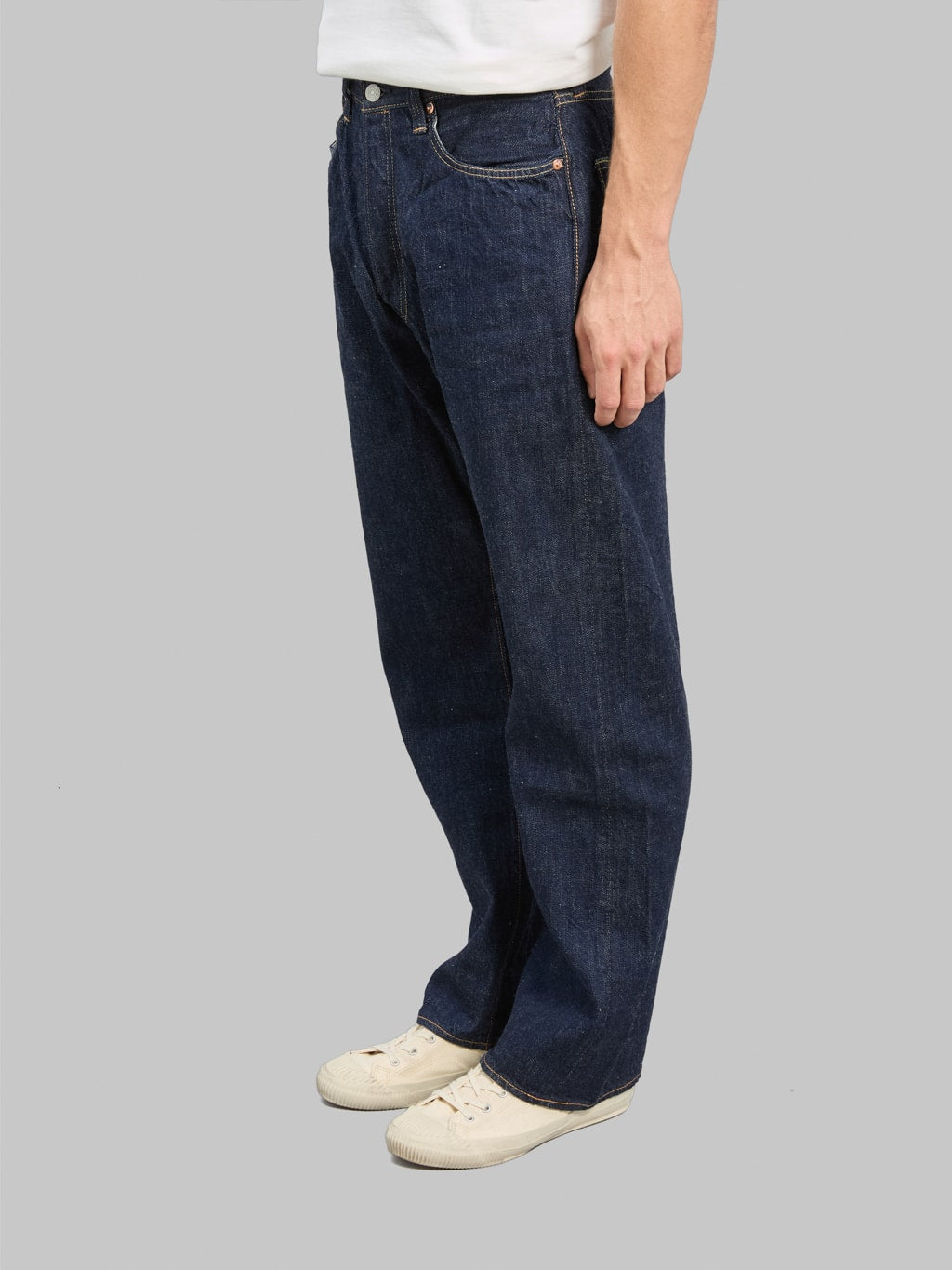 Fullcount 0105SSW Wide Straight Jeans Super Smooth side fit